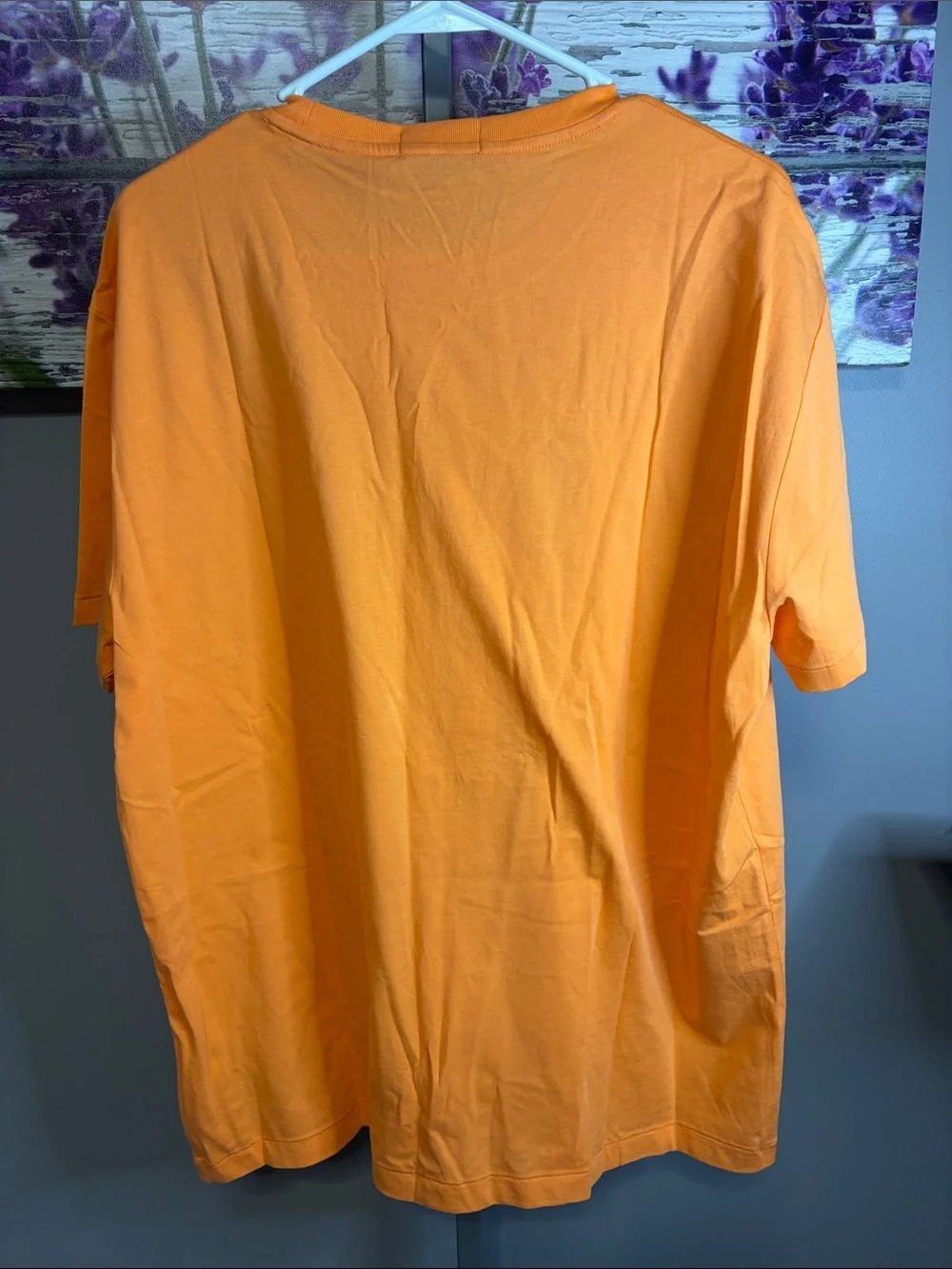 Polo by Ralph Lauren Classic Fit Bright Orange Bear Tee Size L NWT